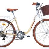 Carraro Juliana 26 Jant 21 VİTES 430H 7-V V FREN Bisiklet, Beyaz-Bej-KahnanerengıGREENWAY BİSİKLET, Beyaz-bej-kahverengı, 43"