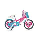 Carraro Moggy 16 Jant 220h 1-V VB Pembe-Beyaz-Turkuaz Çocuk Bisikleti