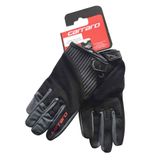 Carraro PK-3020 L Beden Siyah Uzun Parmak Bisiklet Eldiveni