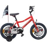 Carraro Red Eagle - 16 Jant Alüminyum Çocuk Bisikleti - Siyah Kırmızı - Siyah - Kırmızı