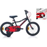 Carraro Red Eagle 16 Jant V Fren Kırmızı Siyah Gümüş Çocuk Bisikleti