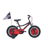Carraro Red Eagle 16 Siyah-Kırmızı-Gümüş 2019 Çocuk Bisikleti