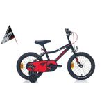 Carraro Red Eagle Erkek Çocuk Bisikleti 220H V 16 Jant Mat Siyah Kırmızı