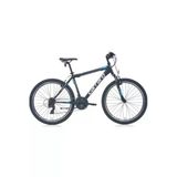 Carraro Speed 240 24" Jant 36 Cm Kadro 21 Vites V Fren Erkek Çocuk Dağ Bisikleti Syah Mavi Siyah Mavi