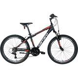 Carraro Speed 240 - 24 Jant 36CM ( Xs ) Kadro Dağ Bisikleti - Siyah Kırmızı - Siyah - Kırmızı
