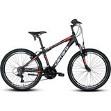 Carraro Speed 240 360 H 24 Jant Dağ Bisikleti Siyah Kırmızı - Siyah - Kırmızı
