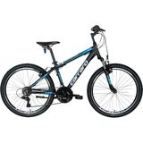 Carraro Speed 240 V Fren 24 Jant 21 Vites 36 cm Mat Siyah Mavi Koyu Mavi Dağ Bisikleti