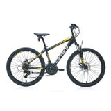 Carraro Speed 241 360H 24 Jant 21 Vites Mat Siyah-Sarı-Açık Turuncu Dağ Bisikleti