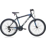 Carraro Speed 260 26 Jant 21 Vites 46 cm Mat Siyah Mavi Dağ Bisikleti