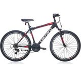 Carraro Speed 260 410H V 26 Jant 21 Vites Mat Siyah Kırmızı Dağ Bisikleti