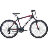 Carraro Speed 260 V 26 Jant 410H Mat Siyah-Kırmızı Erkek Dağ Bisikleti