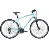 Carraro Sportive 220 V - 28 Jant 20'' 50CM ( M - L ) Kadro Şehir Bisikleti-Açık Mavi/siyah Turuncu