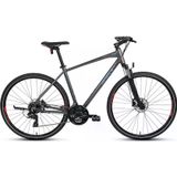 Carraro Sportive 223 28 jant 56 Kadro (Antrasit Kırmızı Açık Mavi) Şehir & Tur Bisikleti