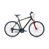 Carraro Sportive 224 24 Vites 28 Jant 56 cm V Fren Siyah Kırmızı Erkek Şehir Bisikleti
