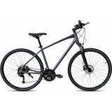Carraro Sportive 227 27-V HD Trekking Şehir Bisikleti - Mat Antrasit-Siyah-Turuncu - 51 Cm - Antrasit - Siyah