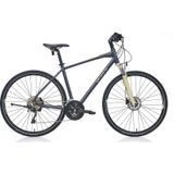 Carraro Sportive 230 Hd Fren Deore 30 Vites 28 Jant Şehir Bisikleti Koyu Gri Bronz 46 Kadro