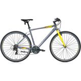 Carraro Sportive 321 21 Vites 28 Jant Şehir & Tur Bisikleti (48 Kadro) - Antrasit - Sarı