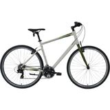 Carraro Sportive 321 V - 28 Jant 19'' 48CM ( M ) Kadro Şehir Bisikleti - Gri / Yeşil Kahve - Gri - Yeşil