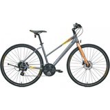 Carraro Sportive 325 28 Jant 24 Vites 48 Kadro Mat Füme Koyu Sarı Şehir Bisikleti