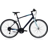 Carraro Sportive 327 28 Jant 27 Vites 44 cm V-Fren Şehir Bisikleti - Mat Lacivert-Açık Mavi - Renk