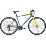 Carraro Sportive 480H V 28 Jant 21 Vites Mat Gri Kırmızı Turuncu Şehir Bisikleti