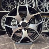 Carre 14 inç 4x108 Fiesta Siyah Elmas Kesim Jant Modeli (4 Adet)