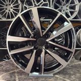 Carre 17 inç 4x100 Clio İcon Rs Siyah Elmas Kesim Jant Modeli (4 Adet)