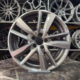 Carre 17 inç 5x100 Polo İbiza Taigo Egea Doblo Gun Metal Elmas Kesim Jant Modeli (4 Adet)