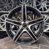 Carre 17 inç 5x112 Vito Viano Golf Jetta Siyah Elmas Kesim Jant Modeli