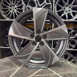 Carre 18 inç 5x108 Focus Berlingo Rifter Gun Metal Elmas Kesim Jant Modeli (4 Adet)