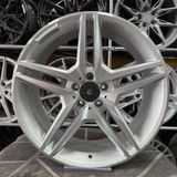 Carre 19 inç 5x112 Mercedes Gümüş Jant Modeli (4 Adet)