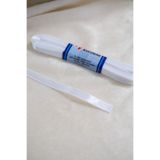 Carre Tasarım Beyaz Saten Kurdele 1 Cm 10 Metre, Bohça Çeyiz Özel Gün Hediye Süsleme Kurdelesi