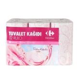 Carrefour 3 Katlı Pudralı Tuvalet Kağıdı 12'li