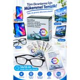 Carrefour 36'lı Gözlük Kamera TV Cep Telefonu Kask Camı Ekran Temizleme Islak Mendili (1 Kutu)
