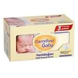 Carrefour 3x40'lı Baby Yenidoğan Islak Pamuk Havlu