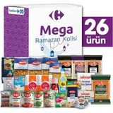 Carrefour Mega Ramazan Kolisi İftar Sofralarına Uygun Çeşitli Ürünler 1000 G