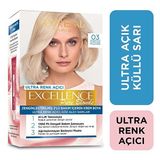 CarrefourSA L'oreal Paris Excellence Creme 03 Ultra Açık Küllü Sarı Renk Açıcı Krem Boya Canlı Renkler İçin