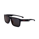 Carrera Ducati Kare Şekilli Güneş Gözlüğü Erkekler için, 55 mm Boyut, Kırmızı Aynalı/Siyah, Kırmızı Aynalı/Siyah, 55mm
