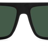 Carrera Unisex güneş gözlükleri, Mat Siyah/Gri Yeşil Gölgeli, 58