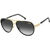 Carrera Unisex Metal Güneş Gözlüğü 1076/s Siyah çerçeve Füme Uv 400 Cam - Altın