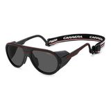 Carrera Unisex Plastik Güneş Gözlüğü C Sport 09/S/Xt Siyah Çerçeve Füme Polarize Cam
