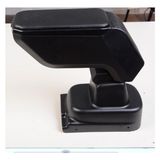 Carrest Oto Kolçak Kol dayama Fiat 500L 2018-2021 sürügülü kapak siyah vidalamalı