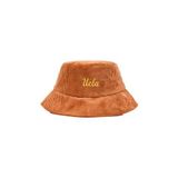 CARRIE Kahve Bucket-Kadife Nakışlı - Unisex Şapka, STANDART