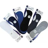 Carrier Erkek Görünmez Dikişsiz Bambu Çorap 12'li - 41 - 45 - Renkli