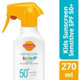 Carroten Kids SPF50 270 ml Yüksek Güneş Korumalı Yüz ve Vücut Çocuk Güneş Spreyi