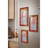 CARRY ME CASE Frame Aşure Kırmızı Magnetli Buzdolabı Fotoğraf Çerçevesi