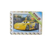 Cars 3 Şimşek Mcqueen Ahşap Yapboz Puzzle - Okul Öncesi Eğitici Çocuk Oyuncak