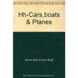 Cars, Boats, and Planes/a Coloring Book With Punch-Out