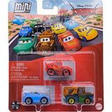 Cars Disney Pixar Cars - Üçlü Mini Racers - Lightning Mcqueen & Sally & Mater JLK47