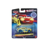 CARS Glow Racers Dinoco Cruz Ramirez Karanlıkta Parlayan Oyuncak Araba, Metal Döküm, 1:55 Ölçek